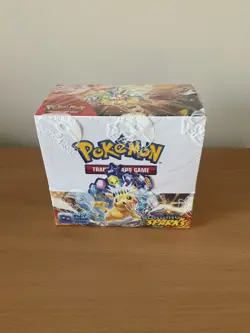 Pokemon Scarlet & Violet Surging Sparks Booster Box Factory Sealed 36 Packs TCG - Image 1