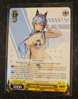 Weiss Schwarz: NIKKE - Helm: Aquamarine - NIK/S117-E008 R - NM Single - Image 1