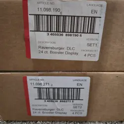 Lorcana: First Chapter & Rise of the Floodborn Booster Box SEALED cases - Image 2