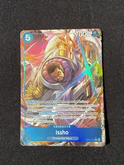 Bandai One Piece Card Game Issho EB04-022 Alt Art Rare Foil 7000 Power - Image 1