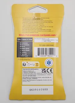 One Piece KINGDOMS OF INTRIGUE English Sleeved Booster OP-04 Sealed Lot x2 Packs - Image 4