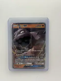 Pokemon Card Onix GX 36/68 HIDDEN FATES NM/MINT - Image 1