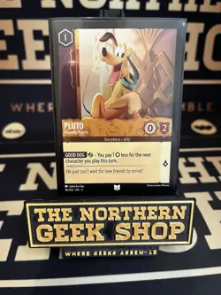 Pluto - Friendly Pooch 18/204 Uncommon Disney Lorcana into the Inklands Foil - Image 1