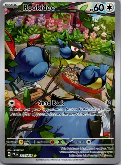Rookidee Holo Illustration Rare SV02: Paldea Evolved 225/193 NM - Image 1