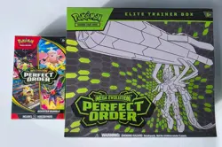 Pokemon TCG Mega Evolution Perfect Order ETB & Booster Bundle Brand New Sealed - Image 1