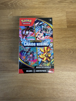 Pokemon TCG Mega Evolution Chaos Rising Booster Bundle 6 Packs SEALED NEW UK - Image 1
