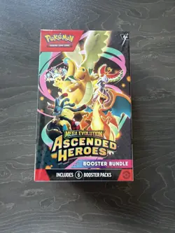 Pokemon TCG Mega Evolution Ascended Heroes Booster Bundle | Brand New Sealed - Image 1