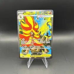 Mega Pyroar ex 099/086 Ultra Rare ME04: Chaos Rising Pokemon Near Mint - Image 1