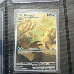Omanyte 180/165 Illustration Rare 151 Pokemon Near Mint - Image 1