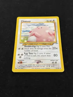 Pokemon TCG Chansey Neo Destiny Uncommon Card 31/105 Regular LP - Image 2