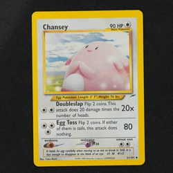 Pokemon TCG Neo Destiny Chansey 31/105 90 HP Uncommon Basic Regular English LP - Image 1