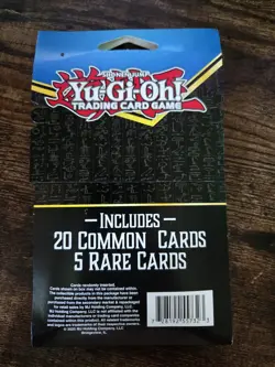 Yugioh 25 Random Card Pack. 20 Commons And 5 Rares Guaranteed By Walmart - Image 2