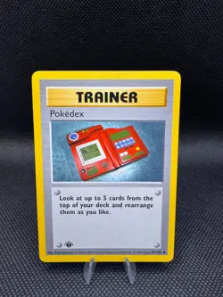 Pokemon Card - Pokedex Base Set 87/102 1st Edition - LP+ - Image 1
