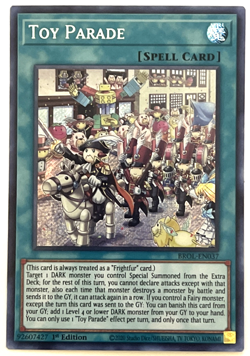YuGiOh! Toy Parade BROL-EN037 1st Edition Secret Rare - Image 1