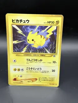 Pikachu No. 025 Neo Genesis Japanese Pokemon Card HP - Image 1