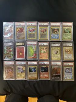 Pokemon Card PSA & CGC Slabs & Raw Cards Lot - Image 1