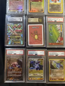 Pokemon Card PSA & CGC Slabs & Raw Cards Lot - Image 3