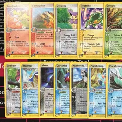 Collection Bulk Lot of 194 Pokemon Cards Ruby & Sapphire Sandstorm Dragon LP-NM - Image 2