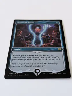 Mystical Tutor Jace Signature Spellbook MTG Magic the Gathering Card NM Mint SS1 - Image 2
