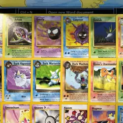 Collection Bulk Lot of 504 Pokemon Cards WoTC Base Set-Neo Destiny 99-02 DMG-LP - Image 3