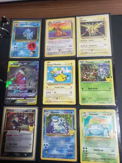 Full Binder 117 Card Collection Lot of Pokemon Cards Ex V Base Set Vintage More - Image 3