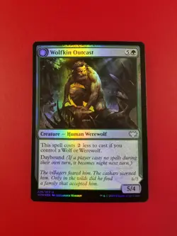 1x Wolfkin Outcast | FOIL | Innistrad Crimson Vow | MTG Magic Cards - Image 3