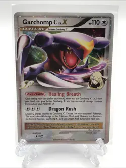 Pokemon Garchomp C Lv. X Diamond Pearl Black Star Promo Holo Trading Card MP - Image 1