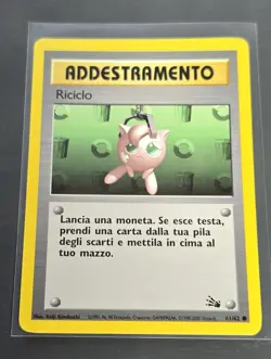 Pokemon Trainer Lot Of 7 Italian Vintage 1999-2000 Jungle Fossil Base Cards - Image 5