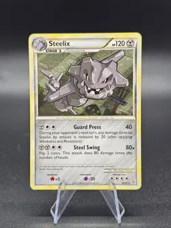 Steelix 24/95 - 2010 Pokemon TCG Card Unleashed - HOLO - RARE - Image 1