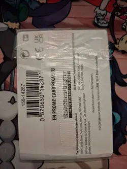 Pikachu 028/078 Pokemon GO Holo SEALED PROMO Card NM - Image 2