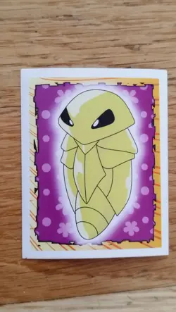 CARTE POKEMON STICKERS MERLIN 14 TOPPS 1999 Coconfort Kakuna card - Image 1