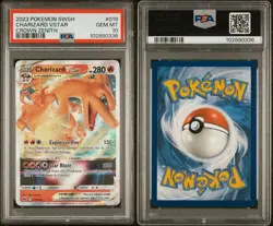 Charizard Vstar Holo 19/159 Crown Zenith PSA 10 Gem Mint Ultra Rare Pokemon Card - Image 1