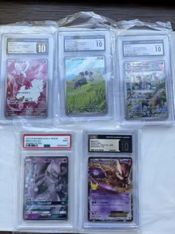 Graded Pokemon Cards Lot/bundle - Image 1