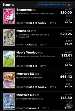 Graded Pokemon Cards Lot/bundle - Image 3