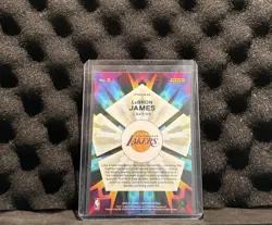 2023-24 Panini Prizm - Kaleidoscopic LeBron James #2 Fast Break Prizm - Image 2