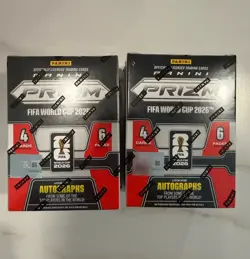 2026 Panini Prizm FIFA WORLD CUP Factory Sealed Blaster Box LOT OF TWO (2) - Image 2