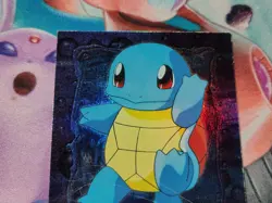 Topps Pokemon Stage 1 #07 Squirtle Hologram Rainbow E7/12 English 1999 - Image 4