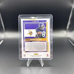 2025 NFL Donruss Optic Ahmad Rashad “Signature Series” Holo Auto #SSH-AR Vikings - Image 2