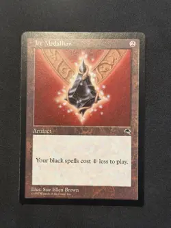 Magic The Gathering - Jet Medallion - Tempest - Image 1