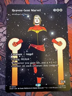 Heaven-Sent Marvel - Archangel of Thune (Borderless) 41 Marvel Universe NM - Image 1