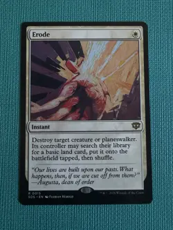 Erode - Secrets of Strixhaven - Rare 0015 - Magic: the Gathering - Image 1