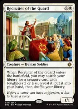 Recruiter of the Guard - Medium Play MTG Conspiracy: Take the Crown - Image 1