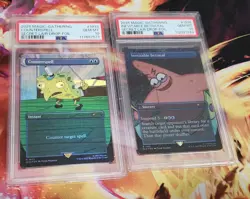 PSA 10 Counterspell Foil & Inevitable Betrayal Foil SpongeBob Patrick - Image 1