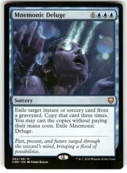 Commander Legends #82 Mnemonic Deluge - Image 1