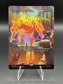 Fiery Emancipation (Borderless) Marvel Universe Eternal-Legal Foil M 0070 - Image 1