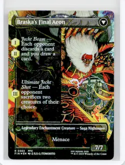 Near Mint or Better FOIL Jecht, Reluctant Guardian (Borderless) #363 W/Tracking - Image 1