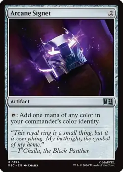 MTG Marvel Super Heroes Commander - Arcane Signet 0194 - Image 1