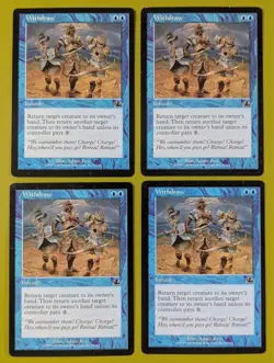 Withdraw x4 Prophecy 4x Playset Magic the Gathering MTG 4x Playset - Image 1