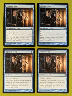 Aqueous Form x4 Theros 4x Playset Magic the Gathering MTG - Image 1