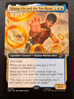 Shang-Chi and the Ten Rings (Extended Art) Regular - MTG Commander Marvel - NM - Image 1